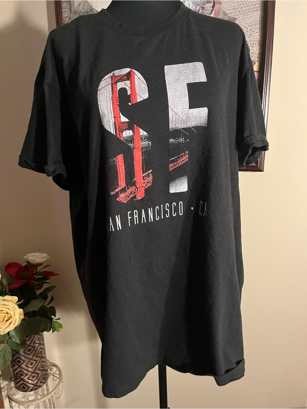 Black San Francisco Graphic Tee - Men